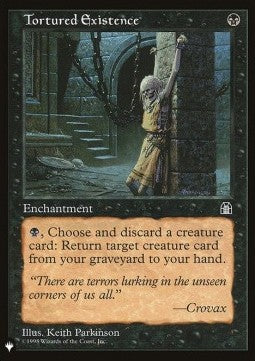 Tortured Existence - The List (Common)