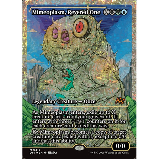Mimeoplasm, Revered One, 415, mythic, Magic: The Gathering, Aetherdrift