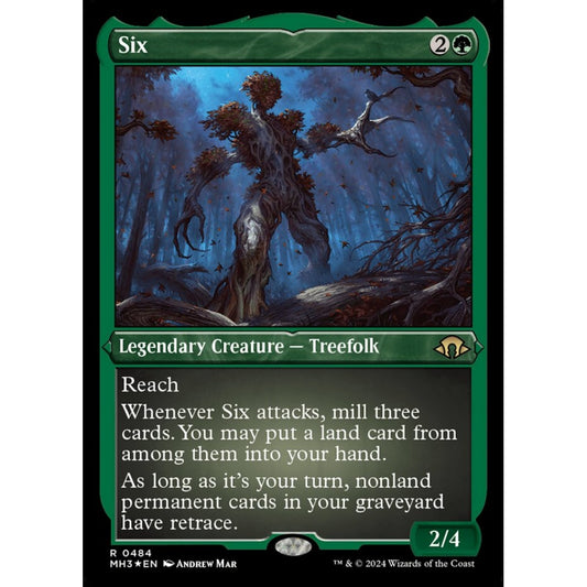 Six, 484, rare, Magic: The Gathering, Modern Horizons 3