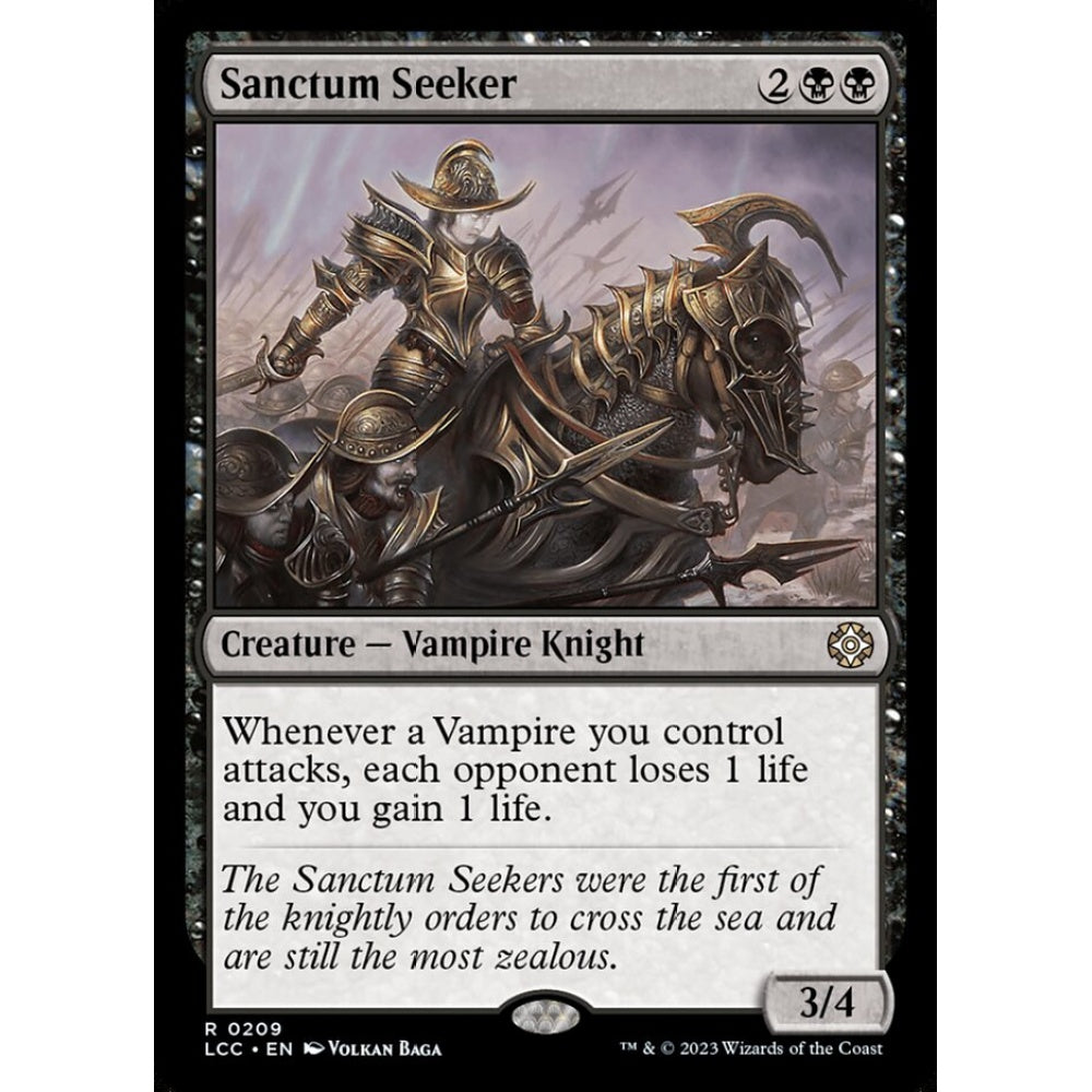 Sanctum Seeker, rare, 209, Magic the Gathering, The Lost Caverns of Ixalan Commander