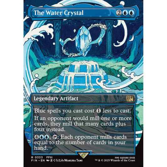 The Water Crystal rare 333 Magic the Gathering Final Fantasy