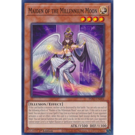 Maiden of the Millennium Moon INFO-EN004 Common Yu-Gi-Oh The Infinite Forbidden
