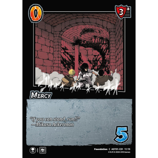Mercy, 17/19, C, UniVersus, Attack on Titan: Battle for Humanity