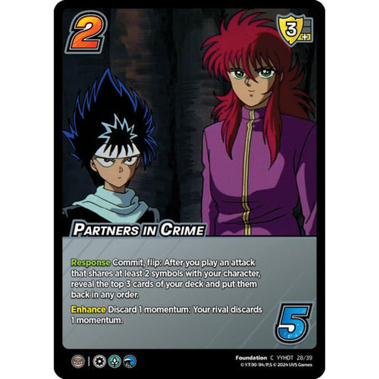 Partners in Crime, 28/39, C, UniVersus, Yu Yu Hakusho: Dark Tournament