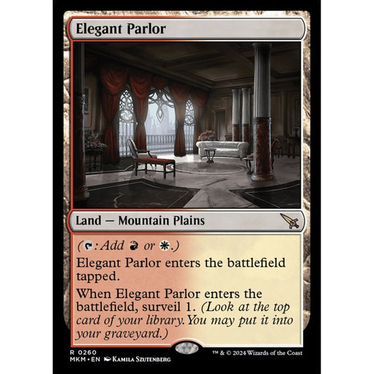 Elegant Parlor rare 260 Magic the Gathering Murders at Karlov Manor