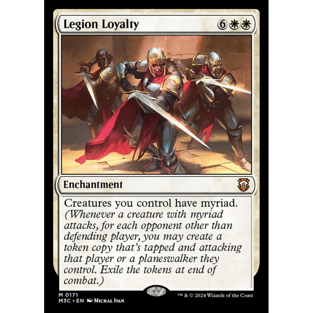 Legion Loyalty, 171, mythic, Magic: The Gathering, Modern Horizons 3