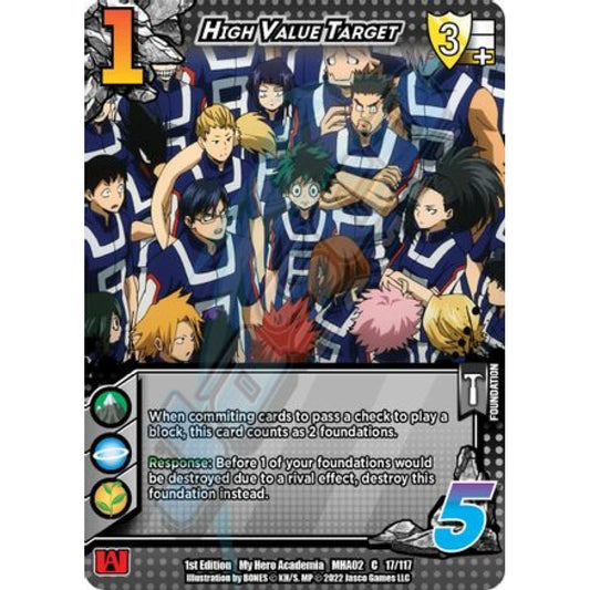 High Value Target, 17/117, C, UniVersus, MHA02 Crimson Rampage