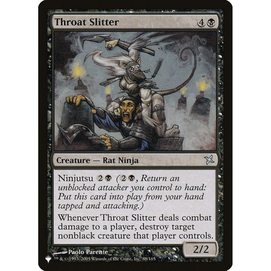 Throat Slitter uncommon BOK-88 Magic the Gathering The List