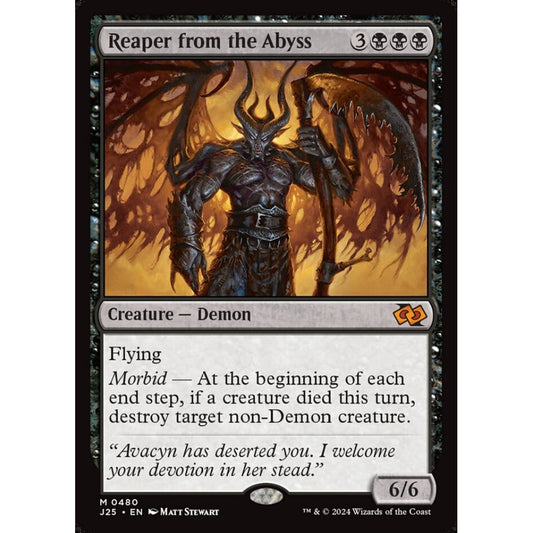 Reaper from the Abyss, 480, mythic, Magic: The Gathering, Foundations Jumpstart
