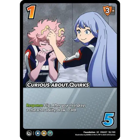 Curious About Quirks, 96/180, UC, UniVersus, MHA07 Girl Power