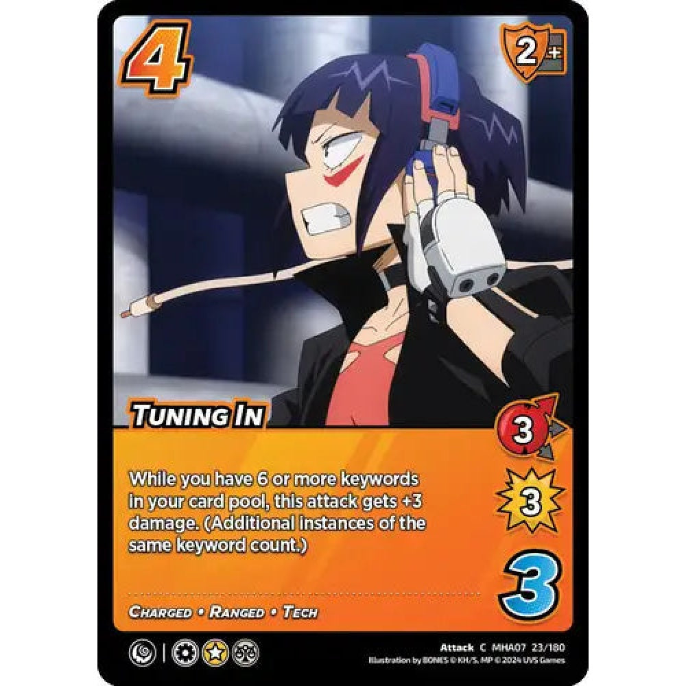 Tuning In, 23/180, C, UniVersus, MHA07 Girl Power