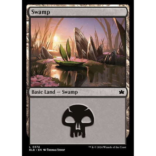 Swamp, 374, common, Magic: The Gathering, Bloomburrow