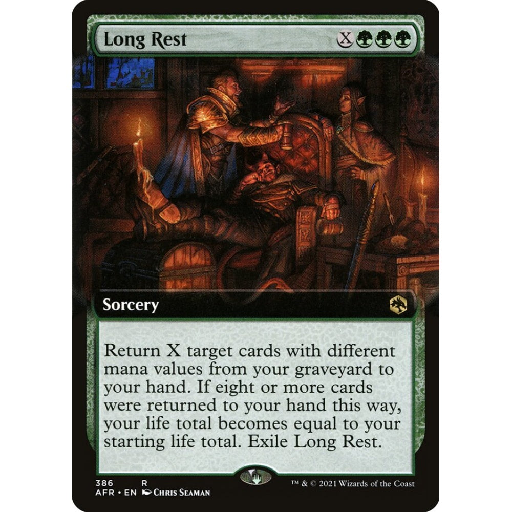 Long Rest rare 386 Magic the Gathering Adventures in the Forgotten Realms
