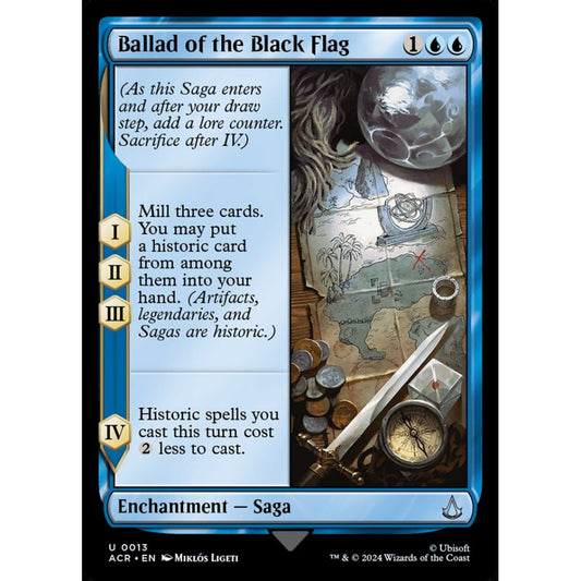 Ballad of the Black Flag uncommon 13 Magic the Gathering Assassin's Creed
