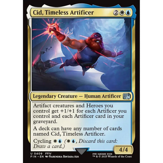 Cid, Timeless Artificer uncommon 409 Magic the Gathering Final Fantasy