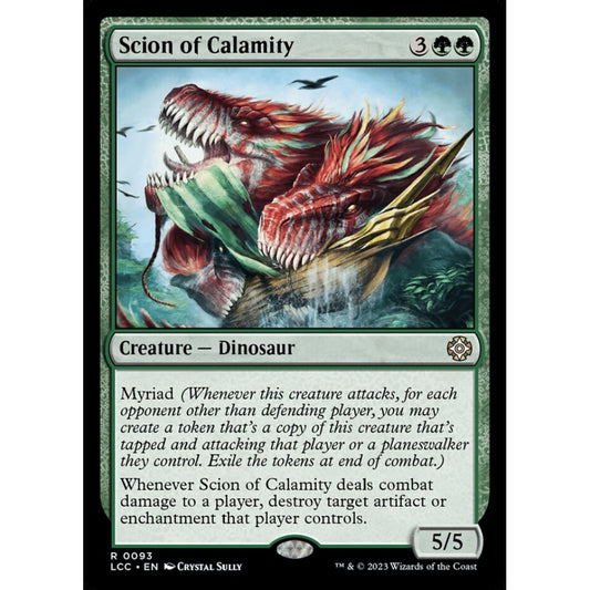 Scion of Calamity, rare, 93, Magic the Gathering, The Lost Caverns of Ixalan Commander