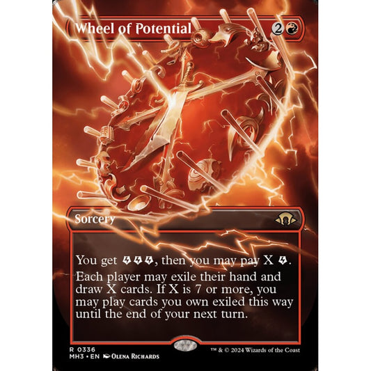 Wheel of Potential, 336, rare, Magic: The Gathering, Modern Horizons 3