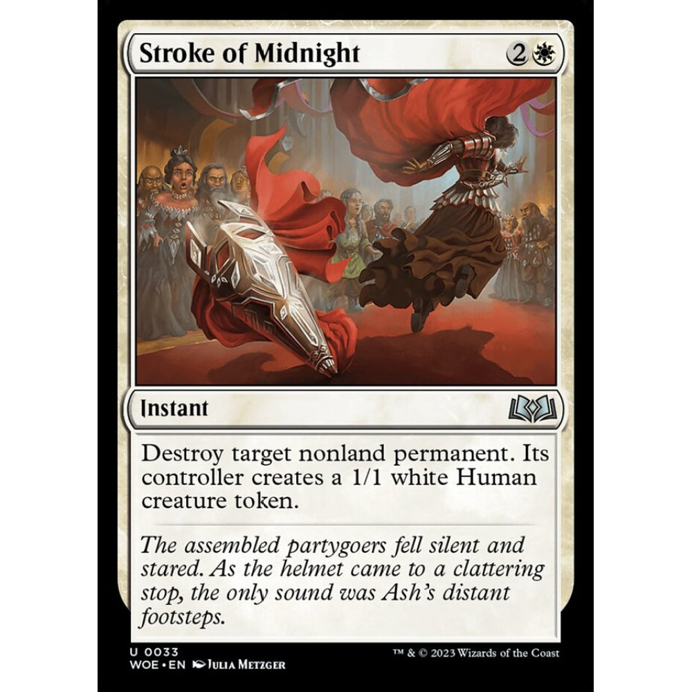 Stroke of Midnight, uncommon, 33, Magic the Gathering, Wilds of Eldraine