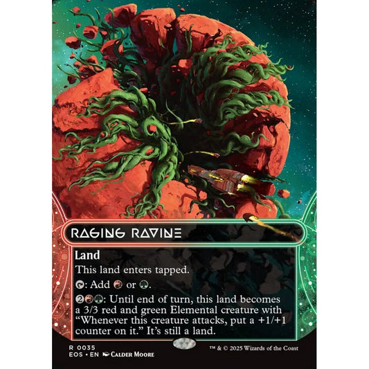 Raging Ravine rare 35 Magic the Gathering Edge of Eternities: Stellar Sights