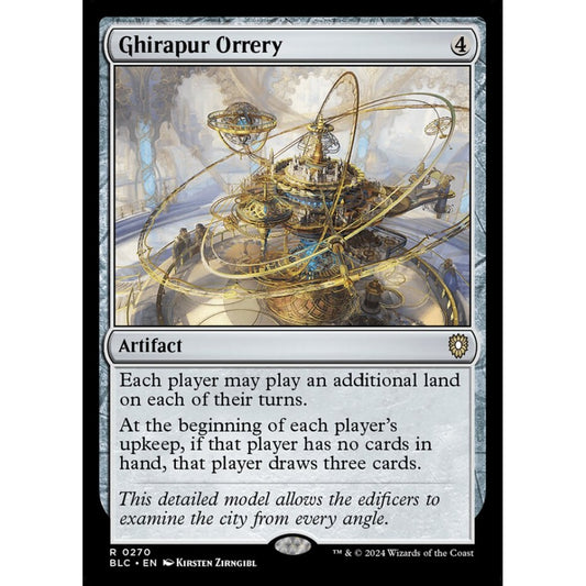 Ghirapur Orrery, 270, rare, Magic: The Gathering, Bloomburrow