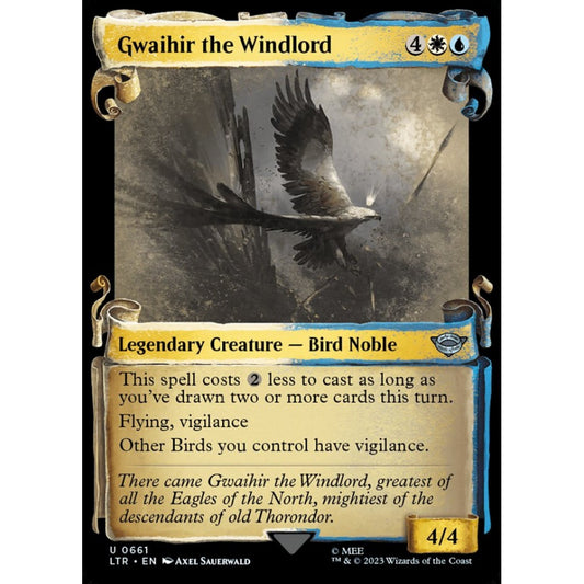Gwaihir the Windlord, uncommon, 661, Magic the Gathering, The Lord of the Rings: Tales of Middle-earth