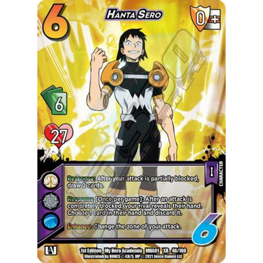 Hanta Sero, 46/180, XR, UniVersus, MHA01 My Hero Academia
