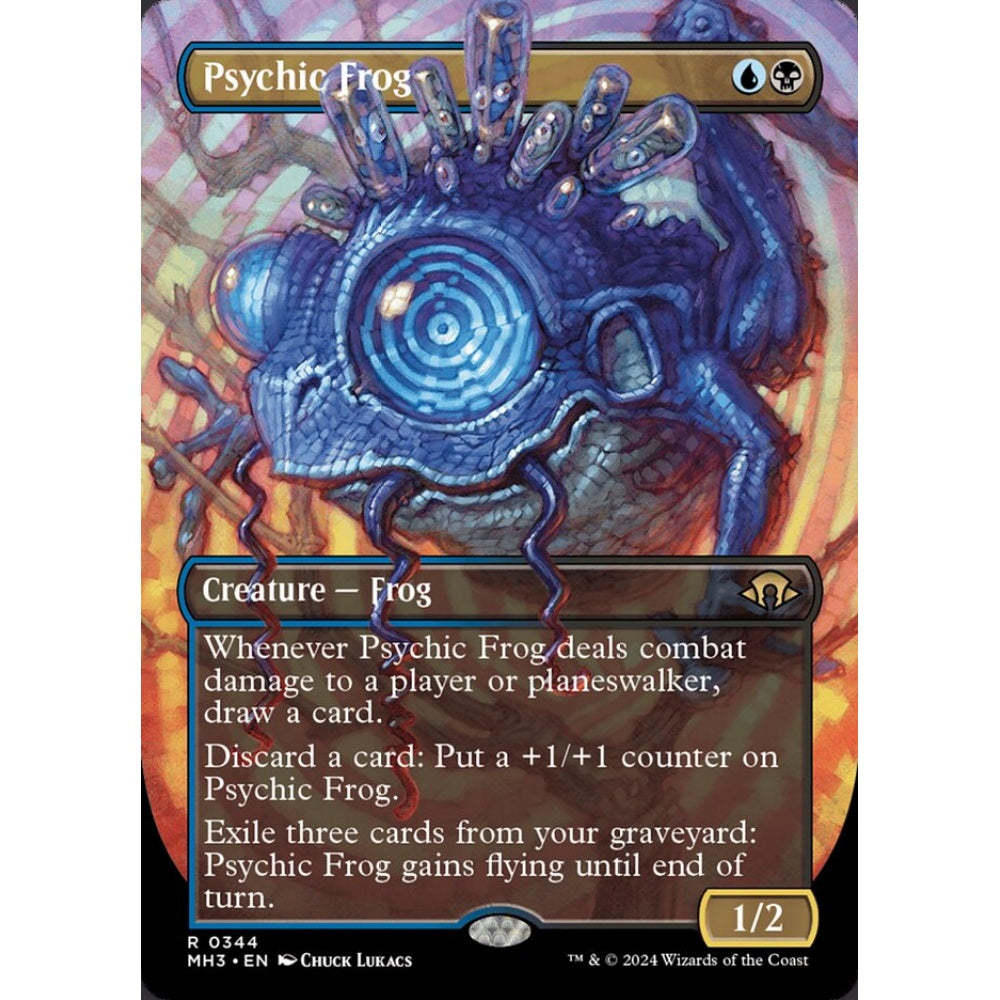 Psychic Frog, 344, rare, Magic: The Gathering, Modern Horizons 3