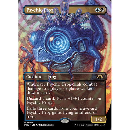 Psychic Frog, 344, rare, Magic: The Gathering, Modern Horizons 3