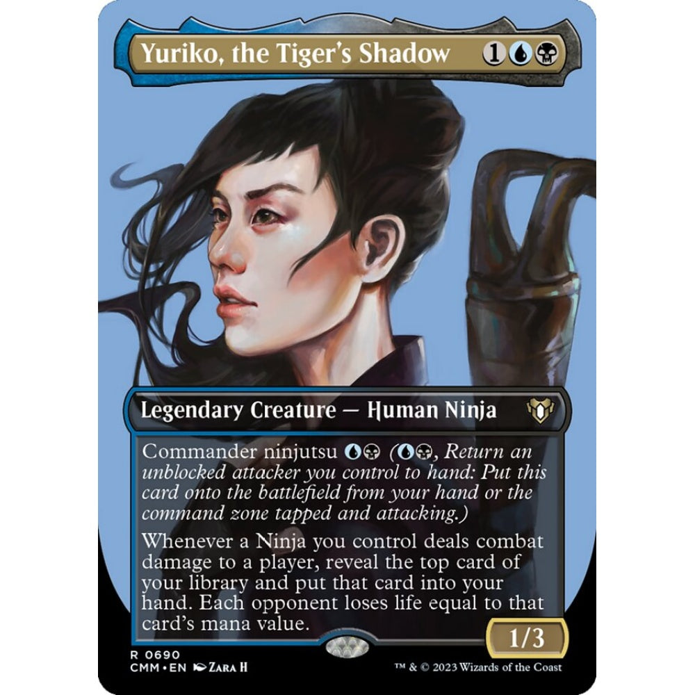 Yuriko, the Tiger's Shadow rare 690 Magic the Gathering Commander Masters