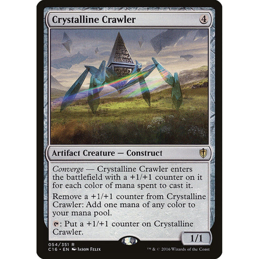 Crystalline Crawler rare 54 Magic the Gathering Commander 2016