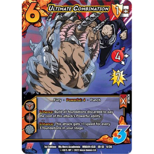 Ultimate Combination, 9/36, XR-SE, UniVersus, MHA04 League of Villains