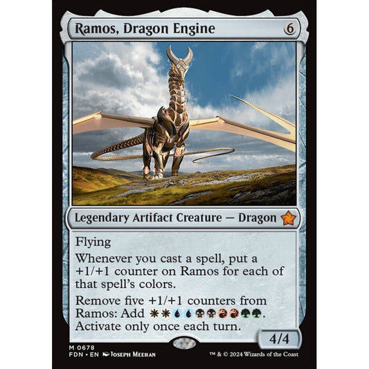 Ramos, Dragon Engine, 678, mythic, Magic: The Gathering, Foundations
