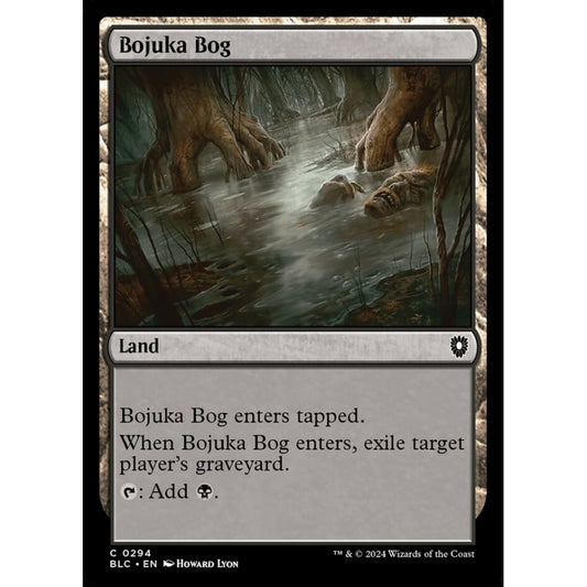Bojuka Bog, 294, common, Magic: The Gathering, Bloomburrow