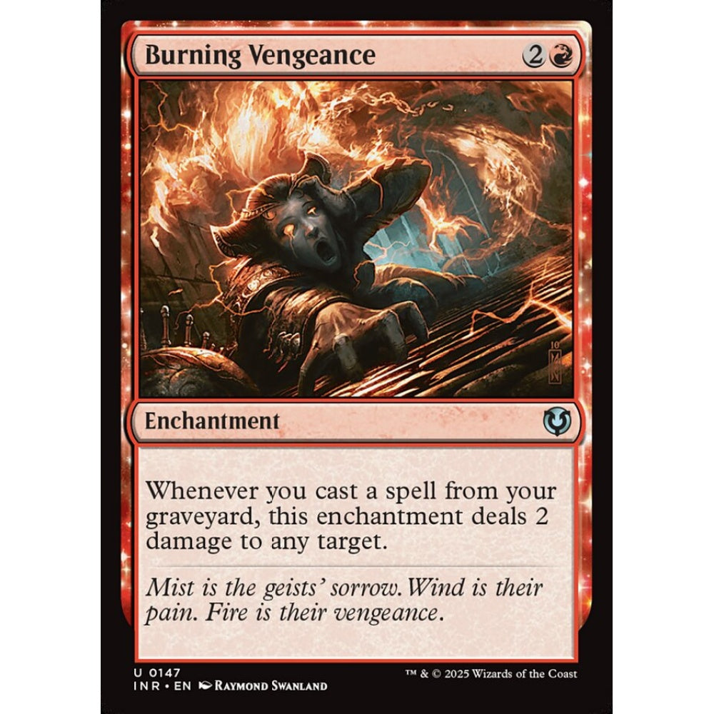 Burning Vengeance, 147, uncommon, Magic: The Gathering, Innistrad Remastered