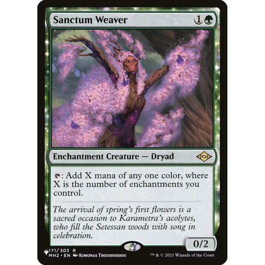 Sanctum Weaver rare MH2-171 Magic the Gathering The List