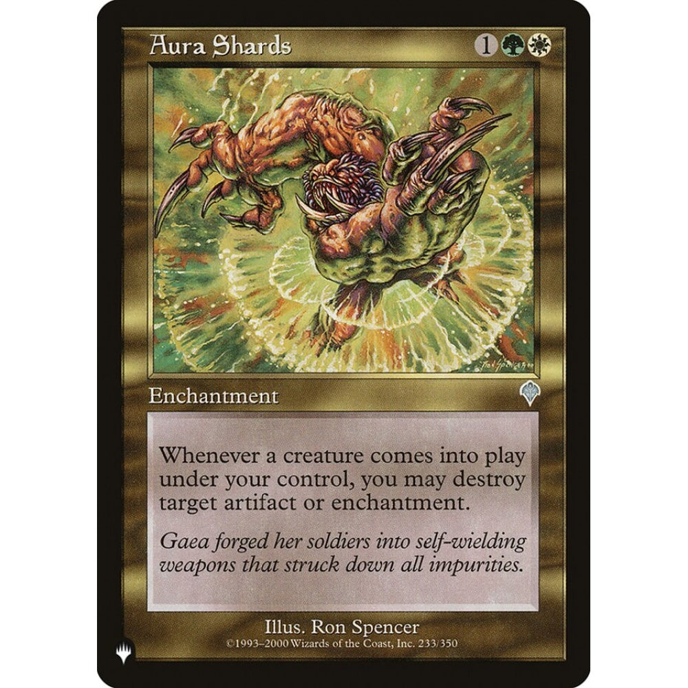 Aura Shards uncommon INV-233 Magic the Gathering The List