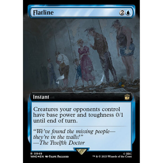 Flatline rare 949 Magic the Gathering Doctor Who