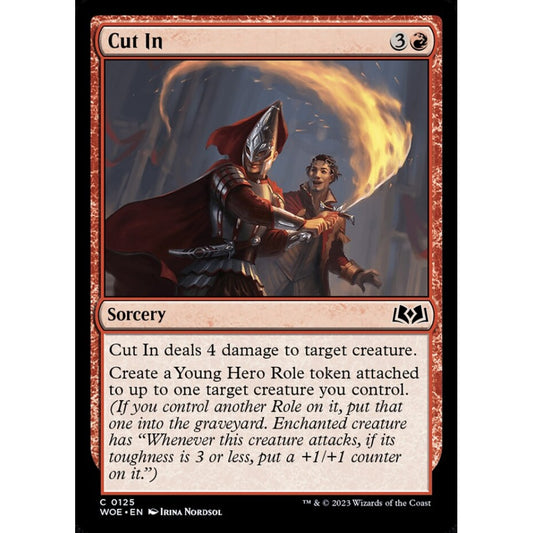 Cut In, common, 125, Magic the Gathering, Wilds of Eldraine