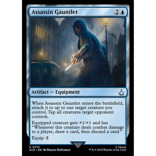 Assassin Gauntlet uncommon 12 Magic the Gathering Assassin's Creed
