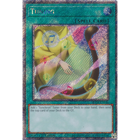 Tuning RA04-EN144 QCR Quarter Century Secret Rare Yu-Gi-Oh Quarter Century Stampede in Art