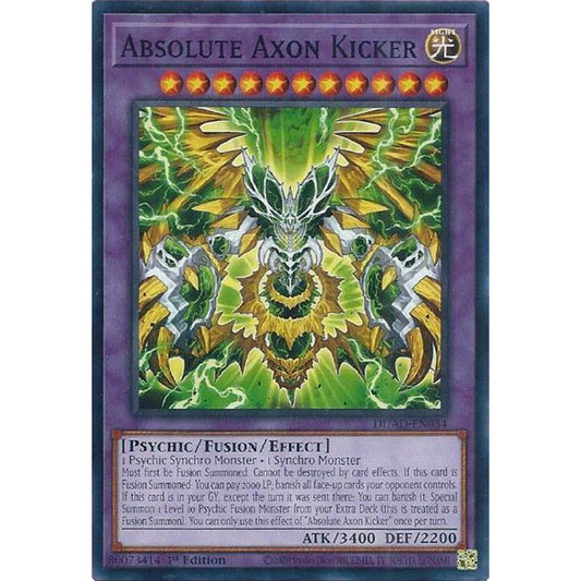 Absolute Axon Kicker DUAD-EN034 Common Yu-Gi-Oh Duelist's Advance