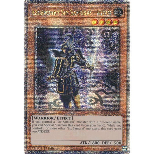 Legendary Six Samurai - Kizan (Quarter Century Secret Rare) RA03-EN249 QCR Yu-Gi-Oh Quarter Century Bonanza