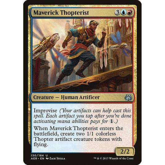 Maverick Thopterist uncommon 130 Magic the Gathering Aether Revolt