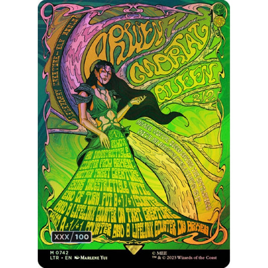Arwen, Mortal Queen, mythic, 742z, Magic the Gathering, The Lord of the Rings: Tales of Middle-earth