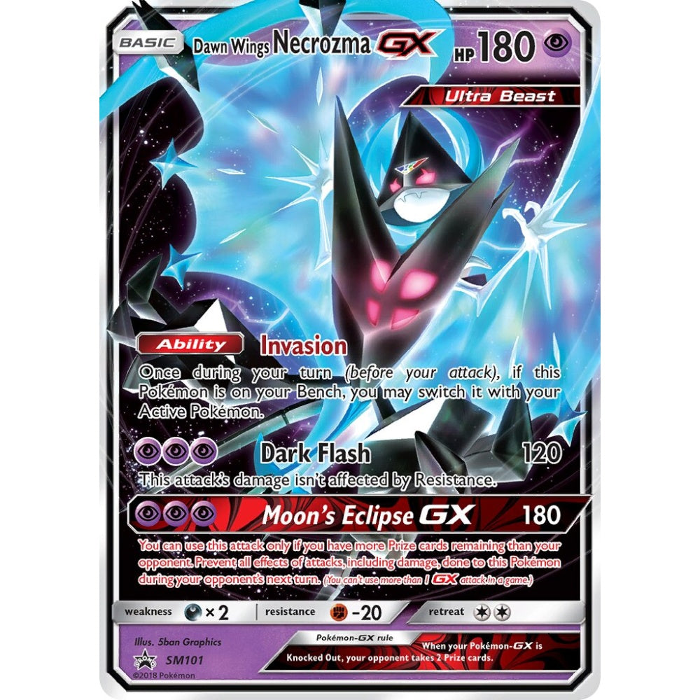 Dawn Wings Necrozma-GX Promo SM101 Pokemon Card Game Sun & Moon Promos