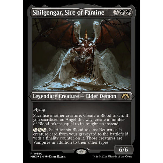 Shilgengar, Sire of Famine, 480, rare, Magic: The Gathering, Modern Horizons 3