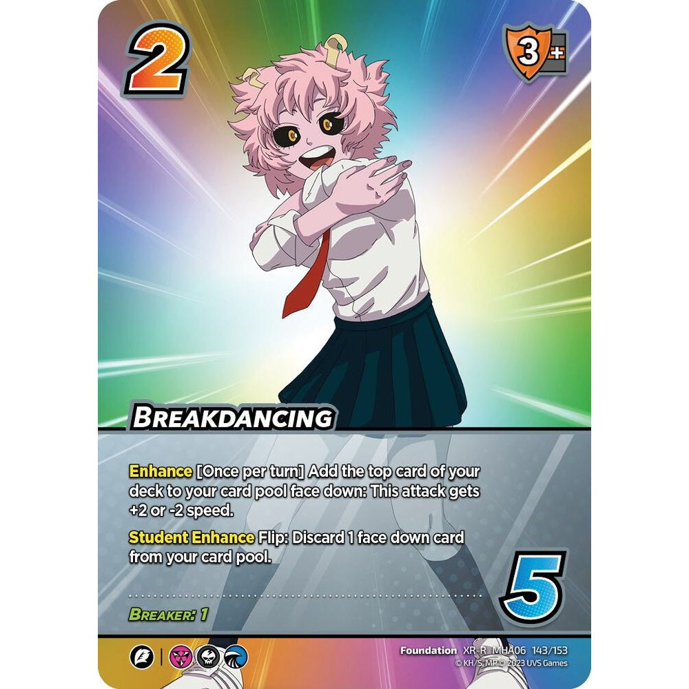 Breakdancing, 143/153, MHA06, Universus, MHA06 Jet Burn, nan