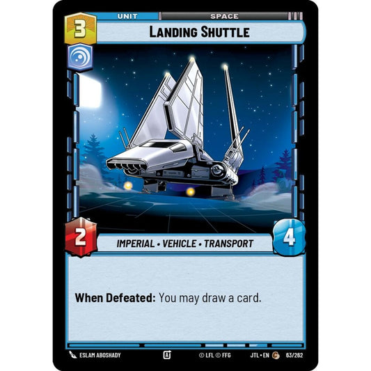 Landing Shuttle, C, JTL 063), Star Wars Unlimited