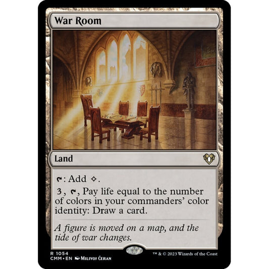 War Room rare 1054 Magic the Gathering Commander Masters