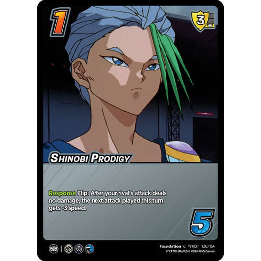 Shinobi Prodigy, 126/154, C, UniVersus, Yu Yu Hakusho: Dark Tournament